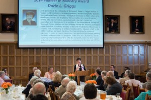 For her work supporting journalists, Griggs received the 2014 Columbia Theological Seminary Pioneering Ministry Award. She is a 2002 graduate of the seminary, located in Decatur.