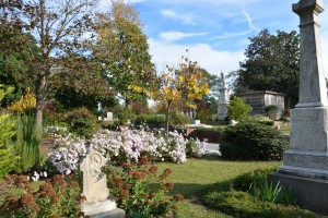 Oakland Cemetery is a scenic destination on the western end of the Georgia Tech students' analysis of Memorial Drive. Credit: Donita Pendered