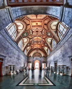 Detroit's bankruptcy settlement protects the collection at the city's museum, including the William Randolph Hearst armor collection. Credit: Jason Mrachina, via hyperallergic.com