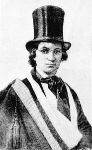 To escape slavery, light-skinned Ellen Craft disguised herself as a male slaveholder. Her husband, William, who was darker skinned, posed as her slave valet. They successfully traveled to the North, and eventually to England, where they published a narrative recounting their lives as slaves and their daring escape.