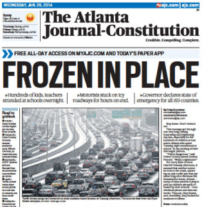 AJC snow jam