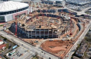 Falcons stadium, March 2015