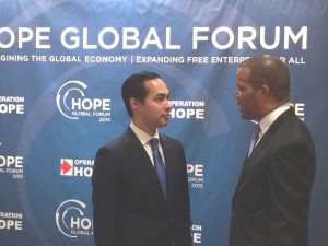 Julian Castro John Hope Bryant