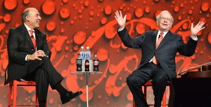 Muhtar Kent and Warren Buffett