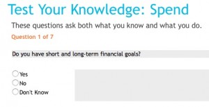 Spending quiz
