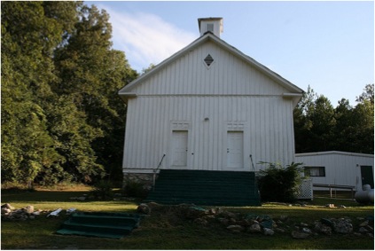 Built in 1870, the Chubb Chapel United Methodist Church still serves the Chubbtown community near Rome, Georgia.