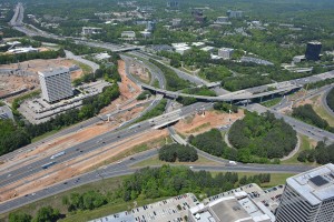 Northwest Corridor, I-285 at I-75. April 2015