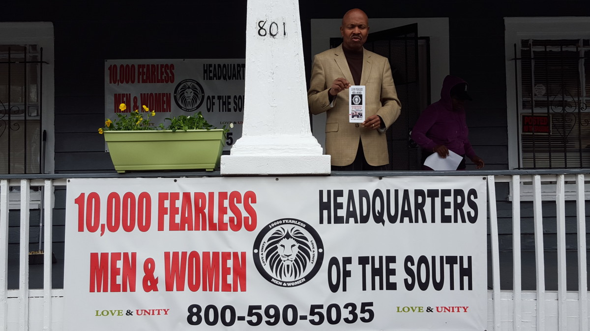 Minister Abdul Sharrieff Muhammad at headquarters