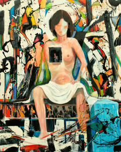 "A Celebration of Healing" collection of oil paintings by artist Sal Brownfield. (Photographed on 27 September 2004) Artwork ©2004 Sal Brownfield. Photograph ©2004 LaCour-Niesen Visuals, Inc.