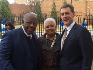 Russ Hardin Hank Aaron Billye Aaron