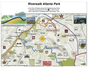 Riverwalk map