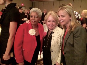 Shirley with Ruth Woodling and Catherine Woodling