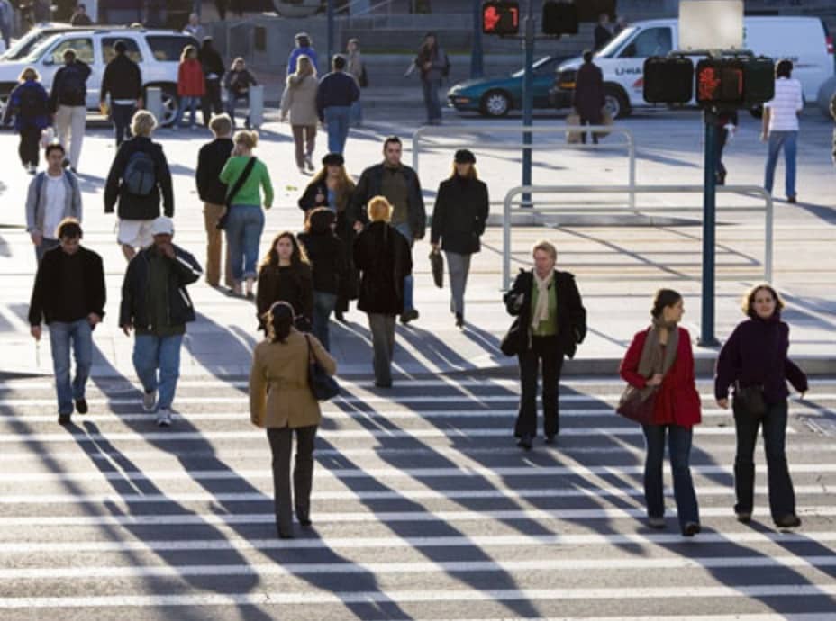 Atlanta pedestrians