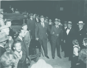 FDR at the Warm Springs depot