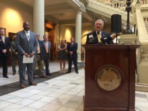 Gov. Nathan Deal transit