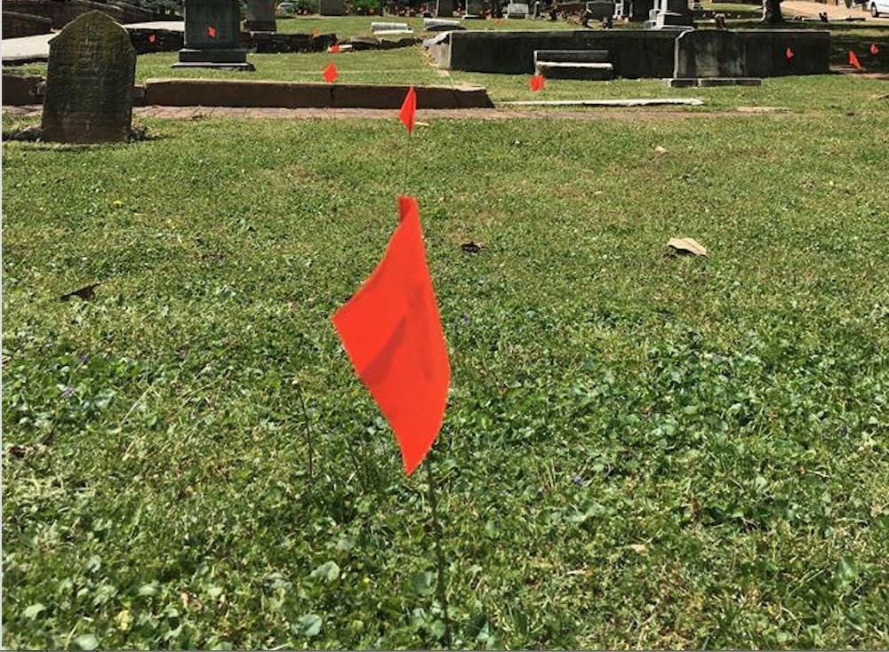 Oakland Cemetery, unmarked graves