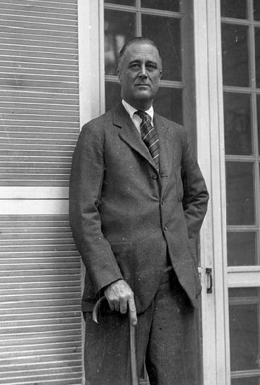 Franklin Delano Roosevelt. Courtesy of Georgia Info, Digital Library of Georgia