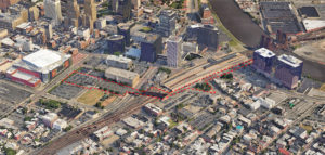 Newark's planned walking path
