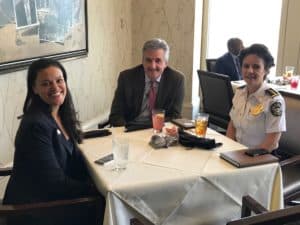 Meria Carstarphen, Dave Wilkinson, Erika Shields