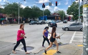 peds crossing moreland