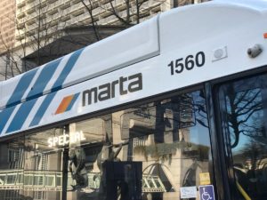 MARTA Downtown. Credit: Kelly Jordan