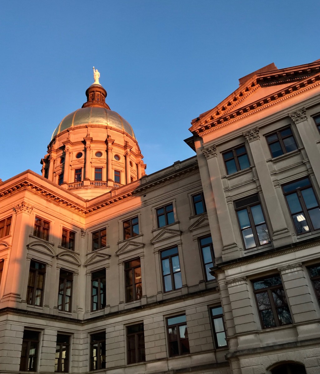 Georgia's state Capitol building. Credit: Kelly Jordan