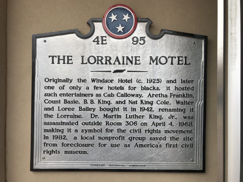 memphis lorraine plaque