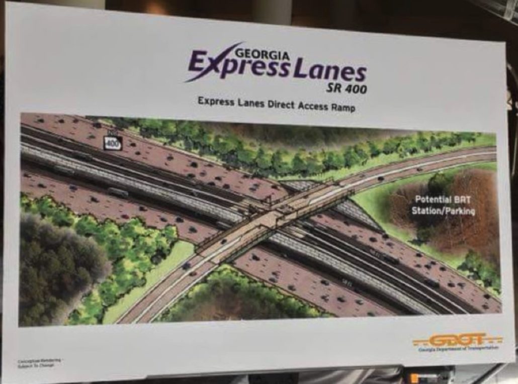 express lanes on 400 poster
