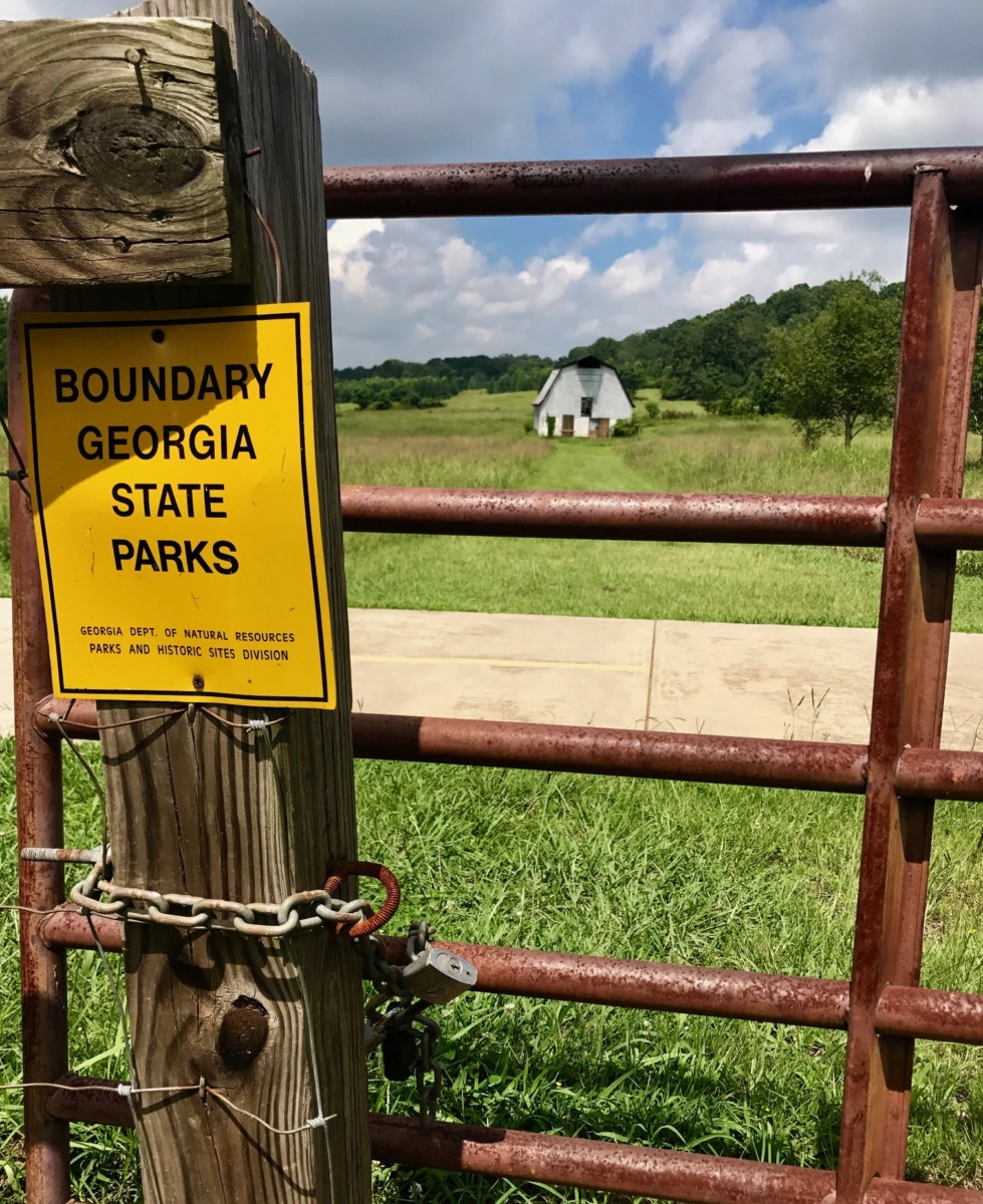 Vaughter's Farm, the last dairy farm landscape in DeKalb County, saved with state of Georgia funds at Arabia Mountain. Credit: Kelly Jordan