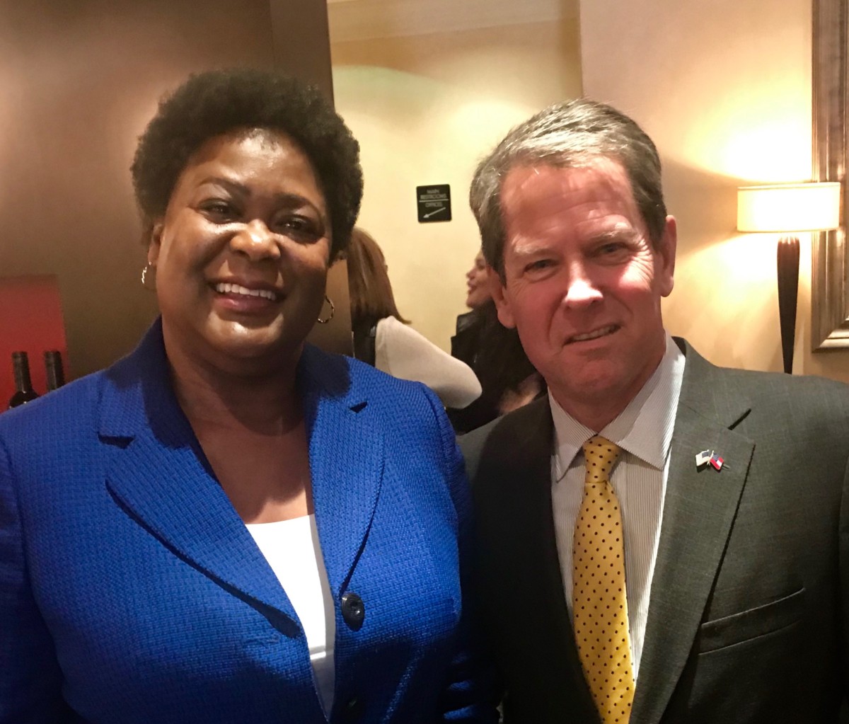 Felicia Moore Brian Kemp