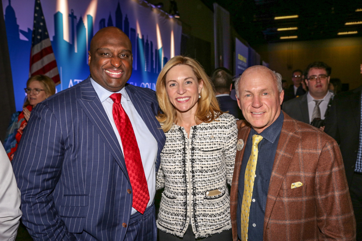 Allison Dukes, Rodney Bullard, Dan Cathy