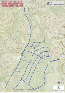 Briarcliff corridor water main replacement