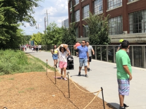 Kevin H. Posey, BeltLine stroller