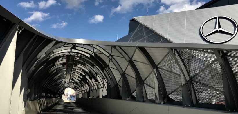 Northside Drive pedestrian bridge