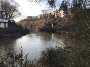 Peachtree Creek, confluence