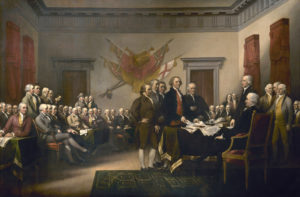 trumbull, declaration of independence