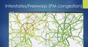 highway congestion, afternoon