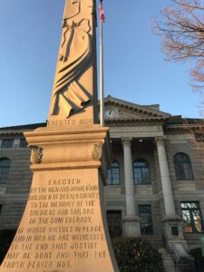 DeKalb County Confederate obelisk