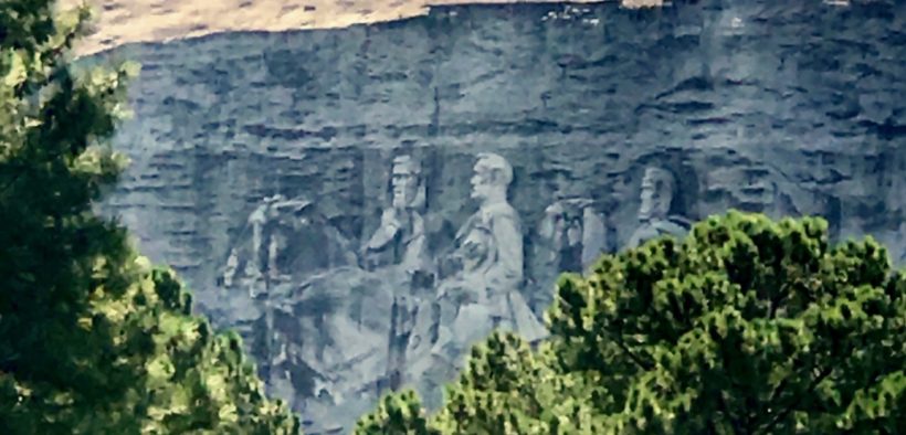 Stone Mountain, carving