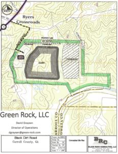 quarry, map, dri