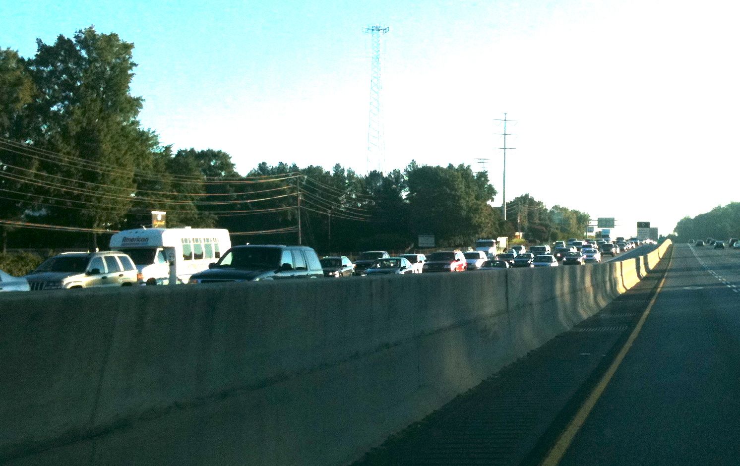 Inbound I-85