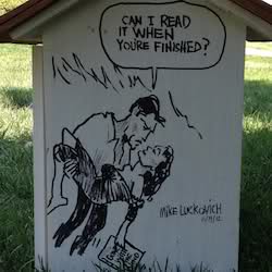 Little Free Library by Mike Luckovich