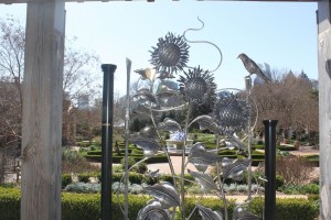 The Sunflower Gate is a signature piece for Andrew T. Crawford