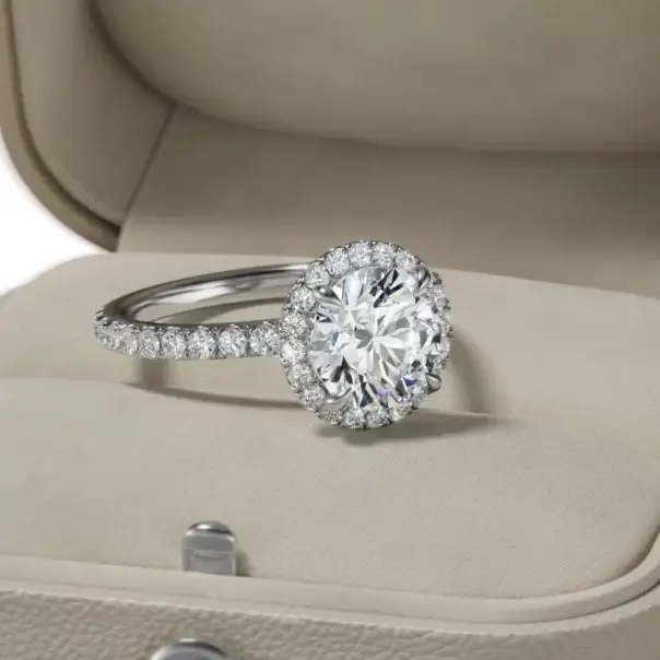 Engagement Ring On The Package (0-00-01-20)