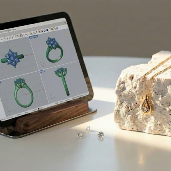 How CAD Shapes Modern Jewelry Production - Sarkissian Luxury Studio