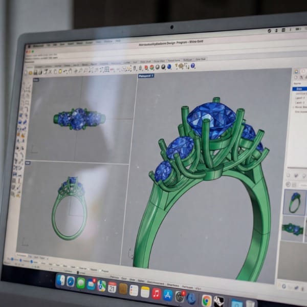 How CAD Shapes Modern Jewelry Production - Sarkissian Luxury Studio