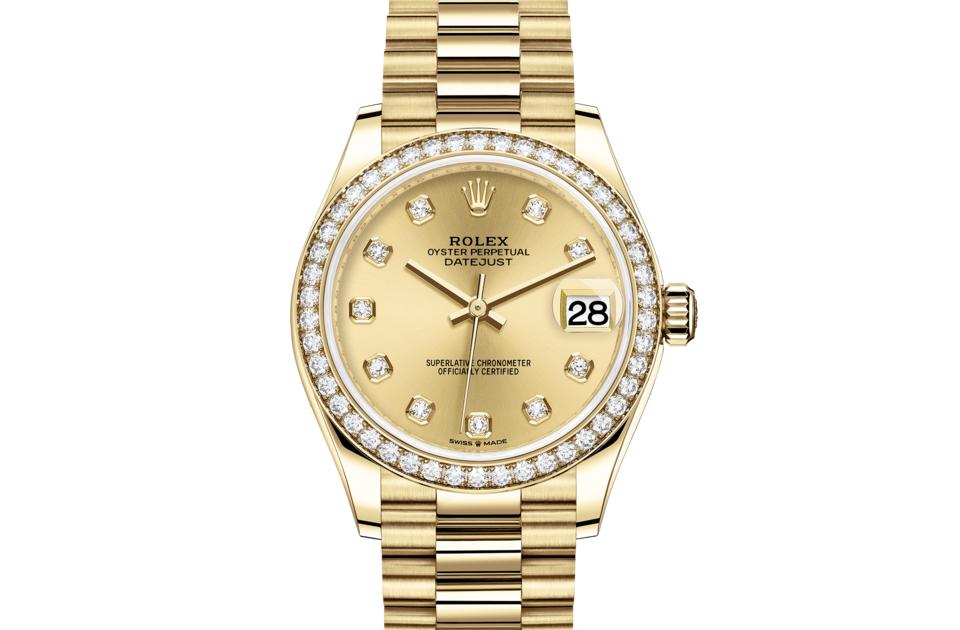 Rolex gold datejust Clearance