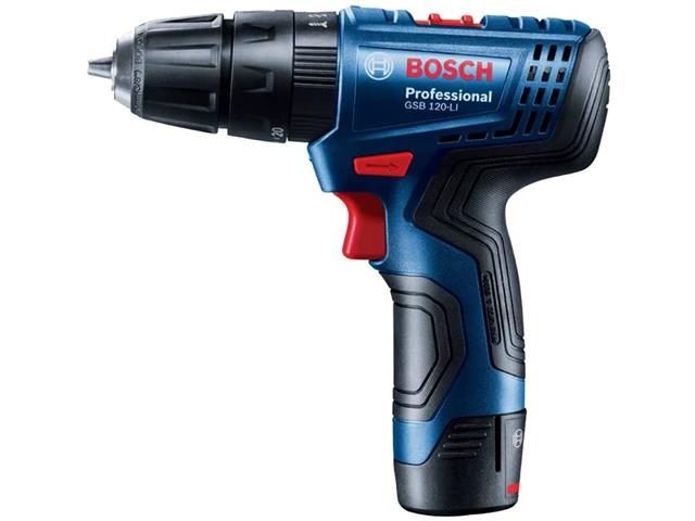 Parafusadeira Furadeira Bosch GSB 120-LI, 12V 1 Bateria - 1