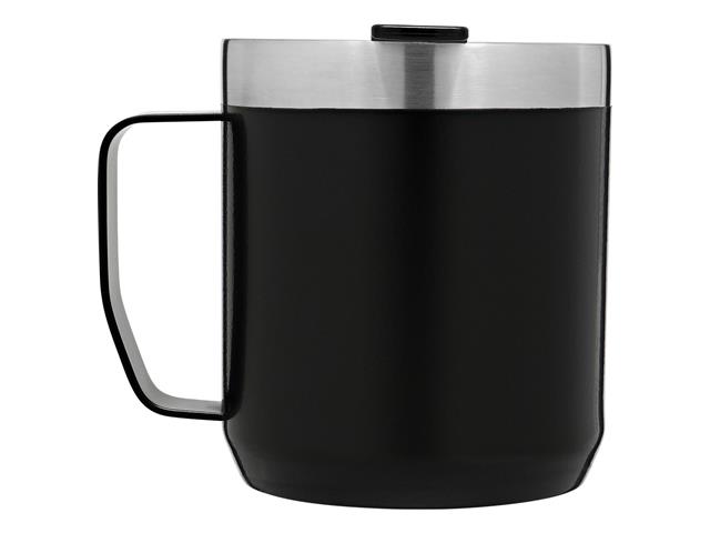 Caneca Térmica com Tampa Stanley Camp Mug Matte Black 350ML - 3