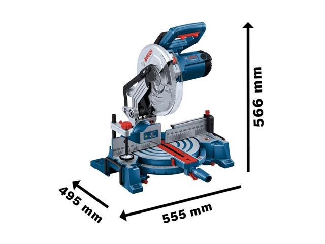 Serra meia esquadria Bosch GCM 254 + Disco Madeira 110V - 5